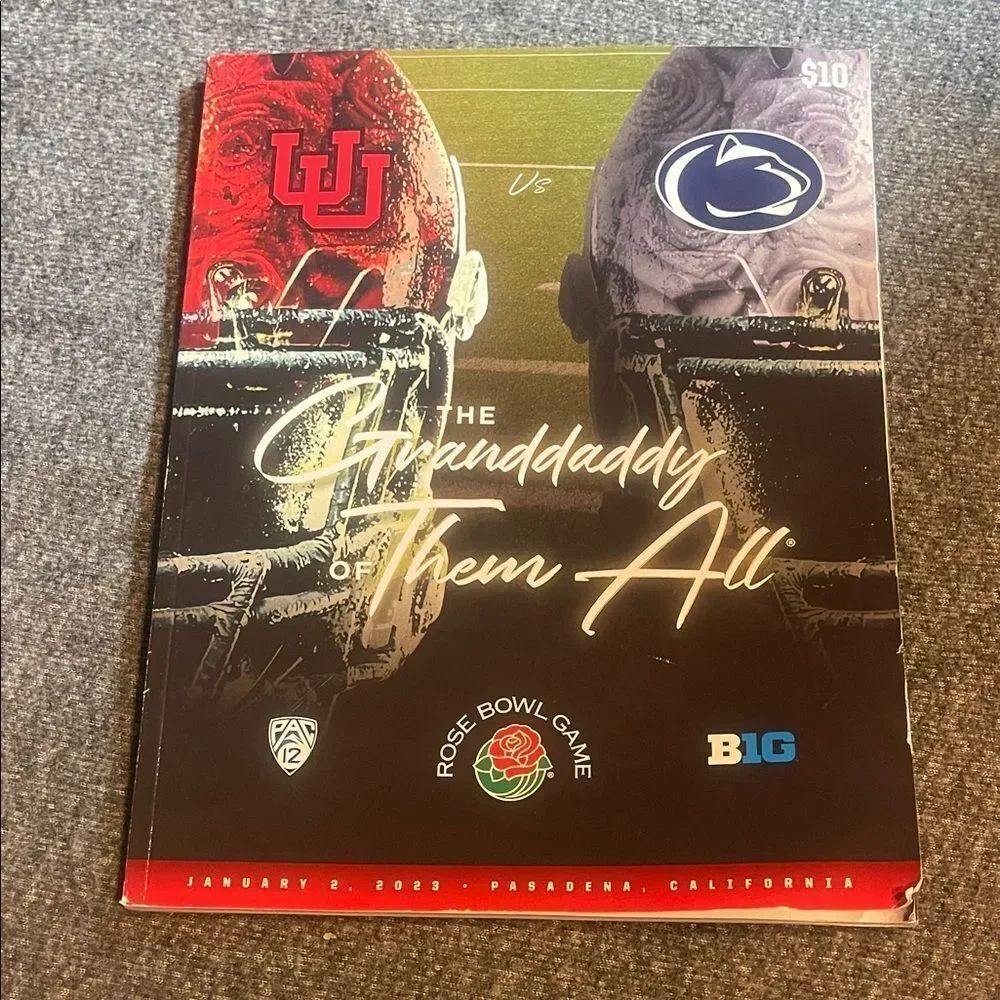 Rose Bowl Game Program2023